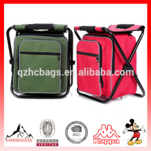 Cooler Fishing bag with chair or picnic bag